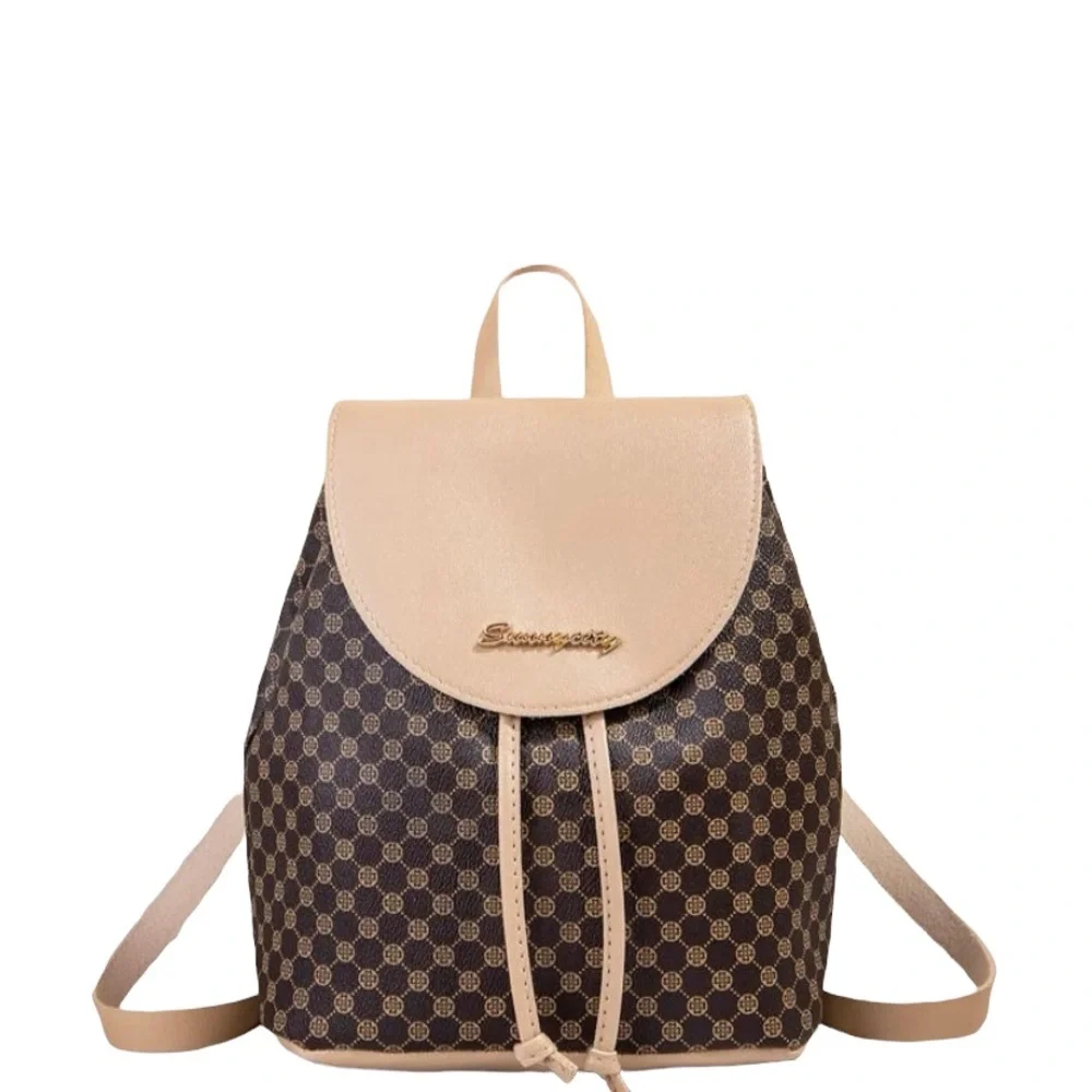 Brown/tan backpack - Picture 1 of 4